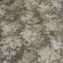 Yangest Neutral Floral Pillow Cover 20 x 20 Inches, Vintage Chenille Square Throw Pillow Cover Soft Decorative Farmhouse Accent Couch Pillow Cover for Living Room Bedroom, Beige