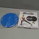ZILLEEN Exercise Sliders for Working Out Fitness Discs for Pilates Women Men, 2 Pack (Blue)
