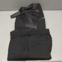 WULFUL Men's 2 Piece Slim Fit Suit Set One Button Blazer Jacket Pants Tuxedo Set for Prom, Wedding and Business (Black, XS)