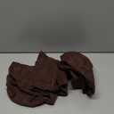 FUANGUI Bar Stool Covers Round Set of 4, Waterproof PU Bar Stool Seat Covers with Elastic Bands,Bar Stool Chair Covers Washable Stool Cushion Slipcover for 12-15 Inch - Jacquard Coffee