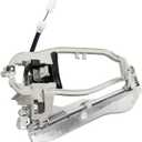 MOSTPLUS 51218243615 Front Left Driver Side Outside Door Handle Carrier Compatible for BMW X5 E53 2000 2001 2002 2003 2004 2005 2006 (Front Left)