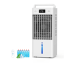 Portable Windowless Air Conditioners, 3-IN-1 Swamp Cooler, Evaporative Air Cooler, 6 Speeds & 3 Modes, 3-Gal Water Tank for Cooling, 20 FT/S Remote Control, Portable Air Cooler for Indoors