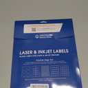 2" Printable Round Labels for Laser and Inkjet Printers - 600 Blank Labels, 30 Sheets for Thank You Stickers, Price Tags, QR Codes, Business Logos - Spartan Industrial Template C004