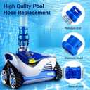 Pool Cleaner Hose Replacement for MX6 MX8 X7 T3 T5, 7 Pack Flexible Vacuum Hoses, Compatible with Automatic Pool Cleaners, Leak-Proof Swimming Pool Hose for Inground & Above Ground Pools