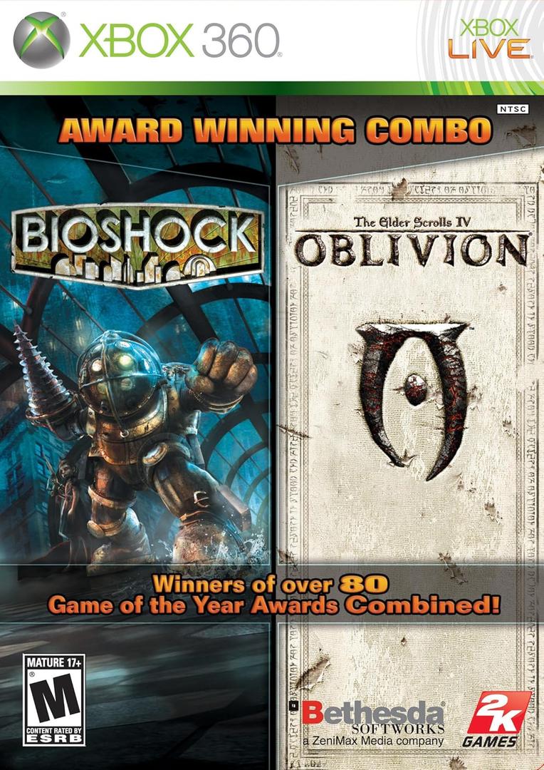 Bioshock & The Elder Scrolls: Oblivion Bundle - Xbox 360 (Bundle)