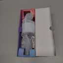 Amazmic Kids Karaoke Microphone Machine Toy Bluetooth Microphone Portable Wireless Karaoke Machine Handheld with LED Lights, Gift for Children Adults Birthday Party, Home KTV(Gray)