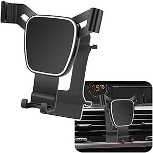 LUNQIN Car Phone Holder for 2018-2021 BMW X3 SUV sDrive30i xDrive30i M40i 2019-2021 BMW X4 G01 G02 Auto Accessories Navigation Bracket Interior Decoration Mobile Cell Phone Mount