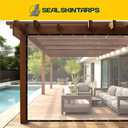 Seal Skin Covers 16-ft x 20-ft White Waterproof Commercial Vinyl 20-mil Tarp, Clear
