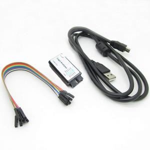HiLetgo USB Logic Analyzer Device with EMI Ferrite Ring USB Cable 24MHz 8CH 24MHz 8 Channel UART IIC SPI Debug (Small)