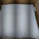 Ashler 20 x 20 Outdoor Pillows, Waterproof Inserts Set of 2 Throw Pillow Inserts, Hypoallergenic Stuffer Sham Square Pillow Insert for Patio, Bench, Garden, Indoor Outdoor Decorative (2 Count (Pack of 1))