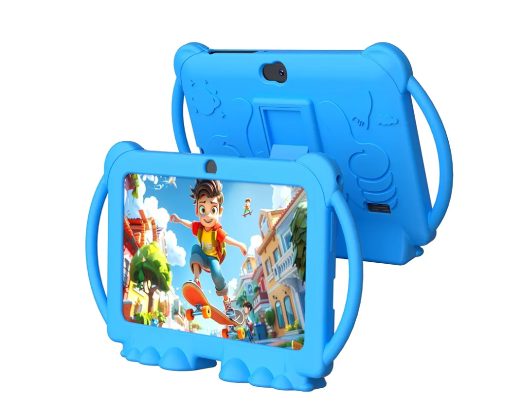Brand: ATOZEE
4.0
4.0 out of 5 stars
(161)
Kids Tablet, 7 inch Tablet for Kids 4GB+32GB Supports 1TB expansion Android Preinstalled Parental Control Children Education Toddler Tablets with Dual camera Bluetooth WIFI6 Shockproof Kickstand Case