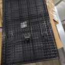 Amazon Basics Durable, Foldable Metal Wire Dog Crate with Tray, Double Door, 48 x 30 x 32.5 in, Black