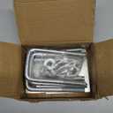 2PCs Square U-Bolt Kit for Boat Trailer Axle Leaf Springs, Trailer Leaf Spring U Bolts, for 2x2 Axle, 4-3/4" Long, 2 Pack
