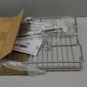 DINDON Pull Out Cabinet Organizer (11" W x 18" D), Pull Out Drawers for Kitchen Cabinets, Slide Out Cabinets Shelves,1 Tier Pull Out Cabinet Drawer Organization for Kitchen (Chrome)