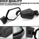 Side Mirrors for Can Am Maverick Trail Sport Commander 2018-2025 Accessories, Premium Adjustable Folding Side Rear View Mirrors Replace#715003639