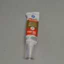 GE Advanced Silicone Caulk for Kitchen & Bathroom, Clear, 2.8 fl oz Tube, 1 Pack - 100% Waterproof Silicone Sealant, 5X Stronger Adhesion, Shrink & Crack Proof