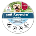 Seresto Large Dog Vet-Recommended Flea & Tick Treatment & Prevention Collar for Dogs Over 18 lbs. | 8 Months Protection