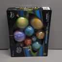 Great Explorations, 3-D Solar System Glow In The Dark Ceiling Hanging Kit 3D Planets and Star Stickers Create the Milky Way Teach Science STEM