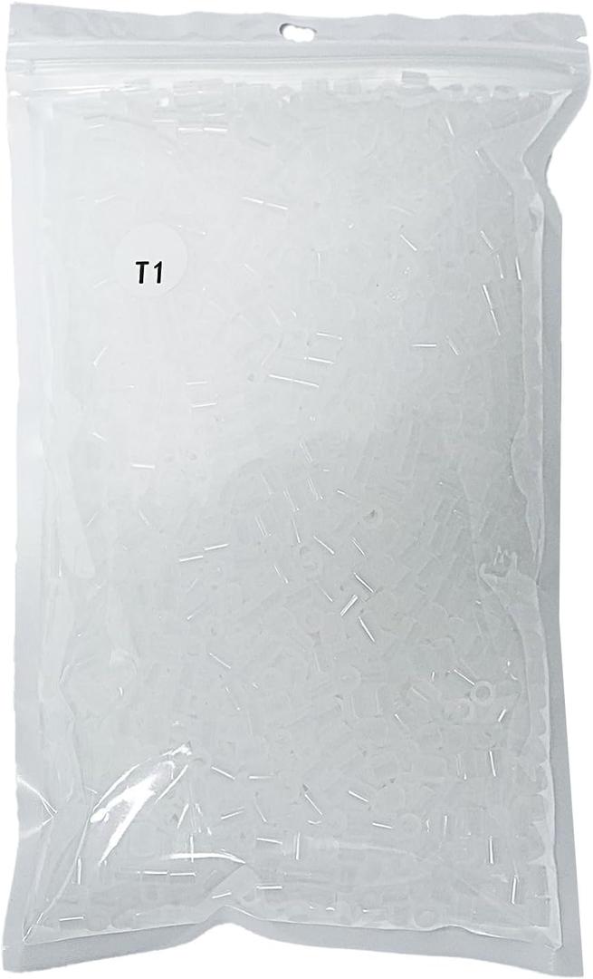 ARTKAL Fuse Beads 2000 Melty Beads Compatible 5 mm Perler and Hama Bead (Transparent),ST1