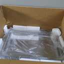 9.5QT Chafing Dishes for Buffet 4 Pack with 7 Pans Glass Lid, Gold