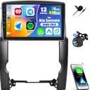 2G+64G Car Radio for Kia Sorento 2009-2013 with Wireless Apple Carplay Android Auto,10.1'' Touchscreen Kia Sorento Car Stereo with GPS Navigation,Bluetooth,WiFi/FM/RDS Radio+Backup Camera