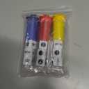 Left Right Center Dice Game Set,3 Round Tube Storage is Easy to Store, Carry Around for School Family Camping Party Picnic Game