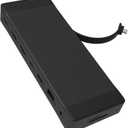 ZAGG 9-Port Hub  2 USB-C, 2 HDMI (4K 60Hz), 1 USB-A (10Gbps), Ethernet, Audio Jack, SD & MicroSD Card Readers - Multi-Device Connectivity for iPadOS, ChromeOS, Android, Windows