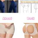 Reatowrol Butt Lifting Shapewear - Tummy Control Shorts for Women (Small, Beige)