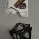 Yaktrax Walk Traction Cleats - 360-Degree Grip on Snow, Ice, & Multi-terrain Surfaces - Elastic Outer Band w/ Easy-On/Off Heel Tab & 1.2mm Zinc-coated Steel Coils - Abrasion & Rust Resistant - Unisex (Medium)