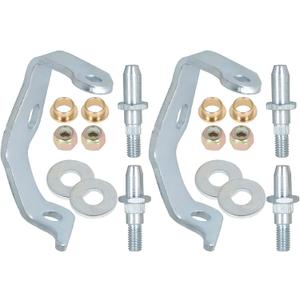 WFLNHB 2Pcs Door Hinge Repair Kit Front Left Side 38456 89025539 Replacement for Escalade Chevy Silverado Sierra Yukon 1999-2013