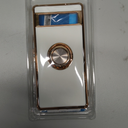 Gritup for Google Pixel 7A Case | 2Pcs Screen Protector | 360 Rotation Ring Holder Magnetic Kickstand | Plating Gold Edge Soft TPU Protective Basic Funda para Cover for Pixel 7A Phone White