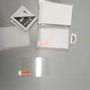 ASHATA 4Pcs Tempered Glass Screen Protector for New 3DS XL, Top LCD Screen Protector for New 3DS XL HD PET Film, High Sensitivity, 9H Hardness Screen Protective Filter for New 3DS XL