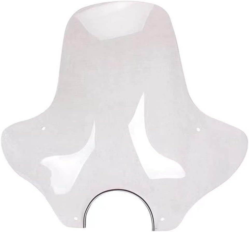Heightened and Widened Large motorcycle Windshield for Honda Kawasaki Harley Royal Enfield 650 Davidson Suzuki Yamaha