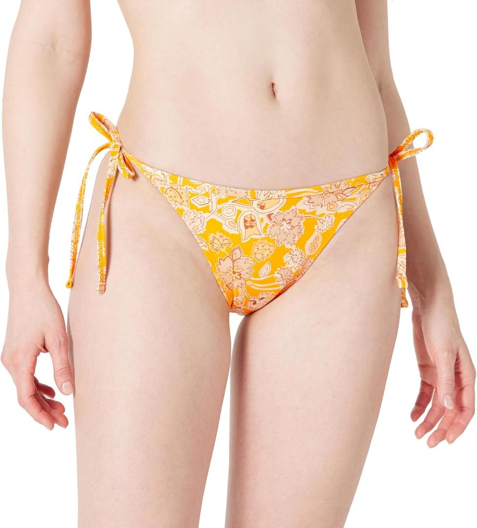 Amazon Essentials Women's Tie Side Bikini Bottom