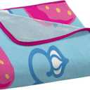 Northwest Cinnamoroll Micro Raschel Throw Blanket, 46" x 60", Strawberry Bun