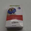 Katoggy Inflatable Dog Cone Collar for After Surgery, Doggie Neck Blow up Donut Recovery ECollar, Soft Adjustable Dog Cone for Small Medium Large Dogs and Cats (Blue)