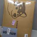 Elevated Dog Bed Raised Outdoor Dog Cot for Extra Large Dogs, Installation Requires No Tools, Frame with Washable Cooling Breathable Mesh Anti-Slip Feet, Indoor Pet Bed, Black, 48.8 Inches (XL-48.8"L35.8"W7.9"Th)