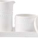 Farmhouse Inspired Vintage Doorknob Cream and Sugar Set
