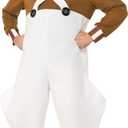 Rubies mens Willy Wonka and the Chocolate Factory Deluxe Oompa Loompa Adult Sized Costume, As Shown, Standard US