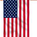 Anley Rip-Proof American US National House Flag 28 x 40 In - Double Sided 3-Ply Premium House Flag - Fade Resistant, Double Stitched & Long Lasting - United States July 4th Independence Day House Flags