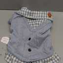 Dog Princess Sweater for Small Dogs Thick Shirt Plaid Clothes Costume Pet Girl Cute Coat Outfits Fall Costumes Winter Dog Sweaters (XL, Blue)