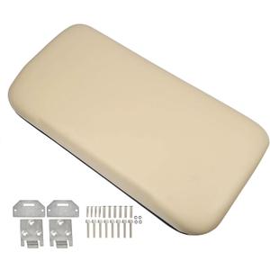 GXYWADY Tan Front Seat Bottom Replacement for EZGO Medalist TXT 1994-2013 Gas Electric Golf Cart