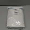 MitoVilla Boho Extra Long Shower Curtain 72 x 84, Blue 84 inch XL Polyester Linen Tassel Fabric Shower Curtain Set with Hooks for Vintage Country Farmhouse Bathroom Decor, Thick & Wrinkle Resistant