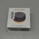 Sound Machine Easysleep White Noise Machine with 25 Soothing Sounds and Night Lights with Memory Function 32 Levels of Volume and 5 Sleep Timer Powered by AC or USB for Sleeping Relaxation (Black)