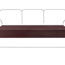 hudson comfort sofa cover 2 PACK Replacement Reversible Cushion Slipcovers Sofa Seat Cover Furniture Protector Sofa Slipcover Soft with Elastic Bottom(Large, Coffee