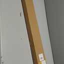 UNISHADES No Drill Blinds for Windows 1" Vinyl L-Shaped Slats Cordless Mini Blinds for Home, for Window Size 42" W × 48" H White