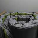 4" Thick Self Inflating Sleeping Pad with 13R Memory Foam, 78" x 29" Camping Mattress with Pump Sack, Portable Roll Up Bed, Inflatable Outdoor Mat for Rooftop Tent Car Truck Van, 4 Season