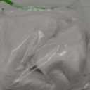 AISENO 24 Inch White Faux Fur Christmas Tree Skirt, Luxury Plush Tree Base Cover for Holiday Party and Home Christmas Tree Decorations