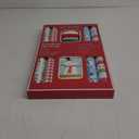 LaRibbons Christmas Wrapping Paper Set, Design with Snowman, Red and White Plaid, Including Gift Tags, Ribbons and Jute Twine, for Xmas, Holiday, 17Inch  10Feet (4 Rolls: 56.68sq.ft.ttl)