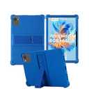 for ZOFYWNAS C10 Tablet 10 Inch Android 14 Tablets Case,BOVUGAC Soft Silicone Adjustable Stand Shockproof Kids Friendly for ZOFYWNAS C10 10"(Blue)